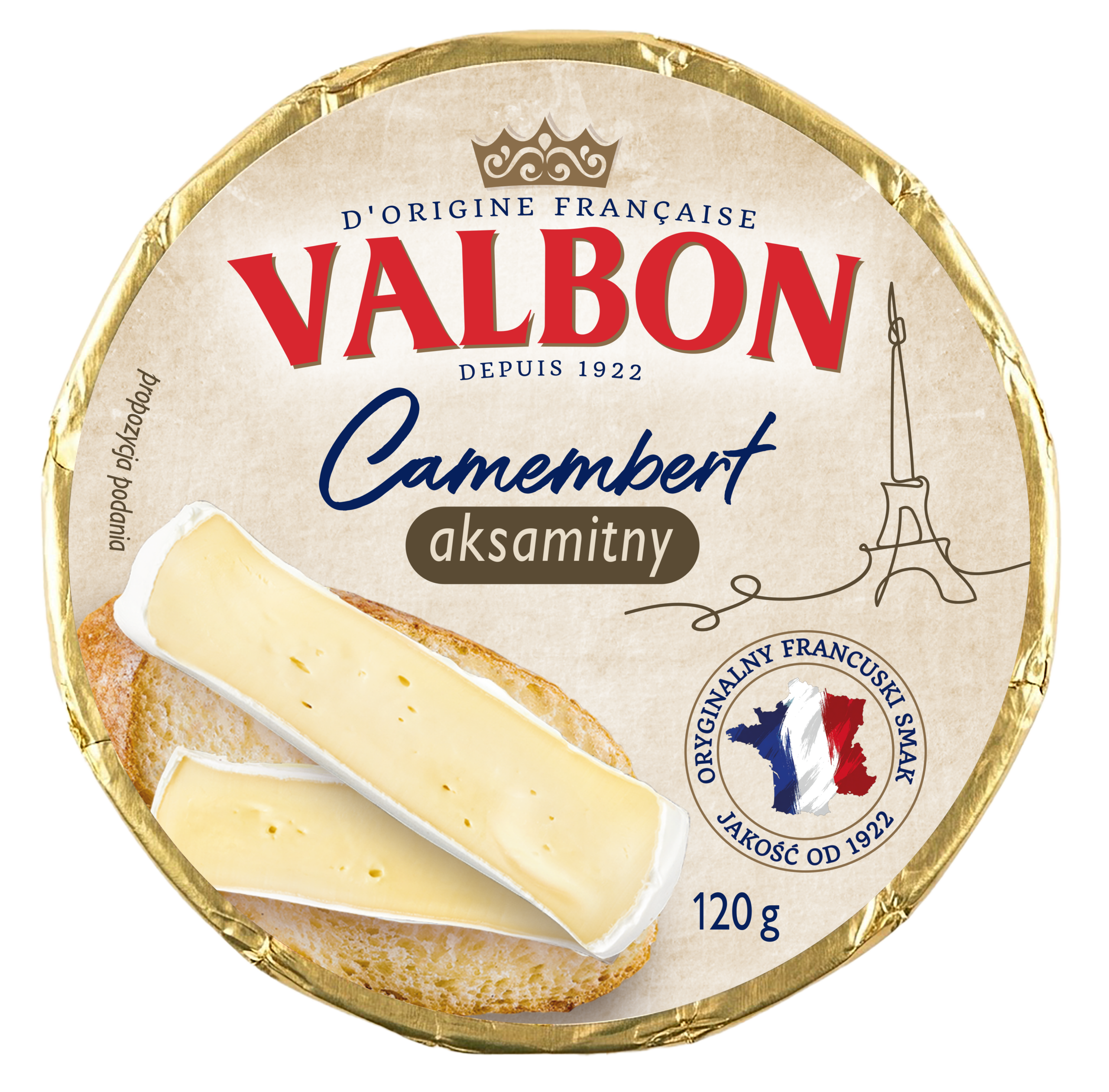Ser Valbon Camembert Aksamitny