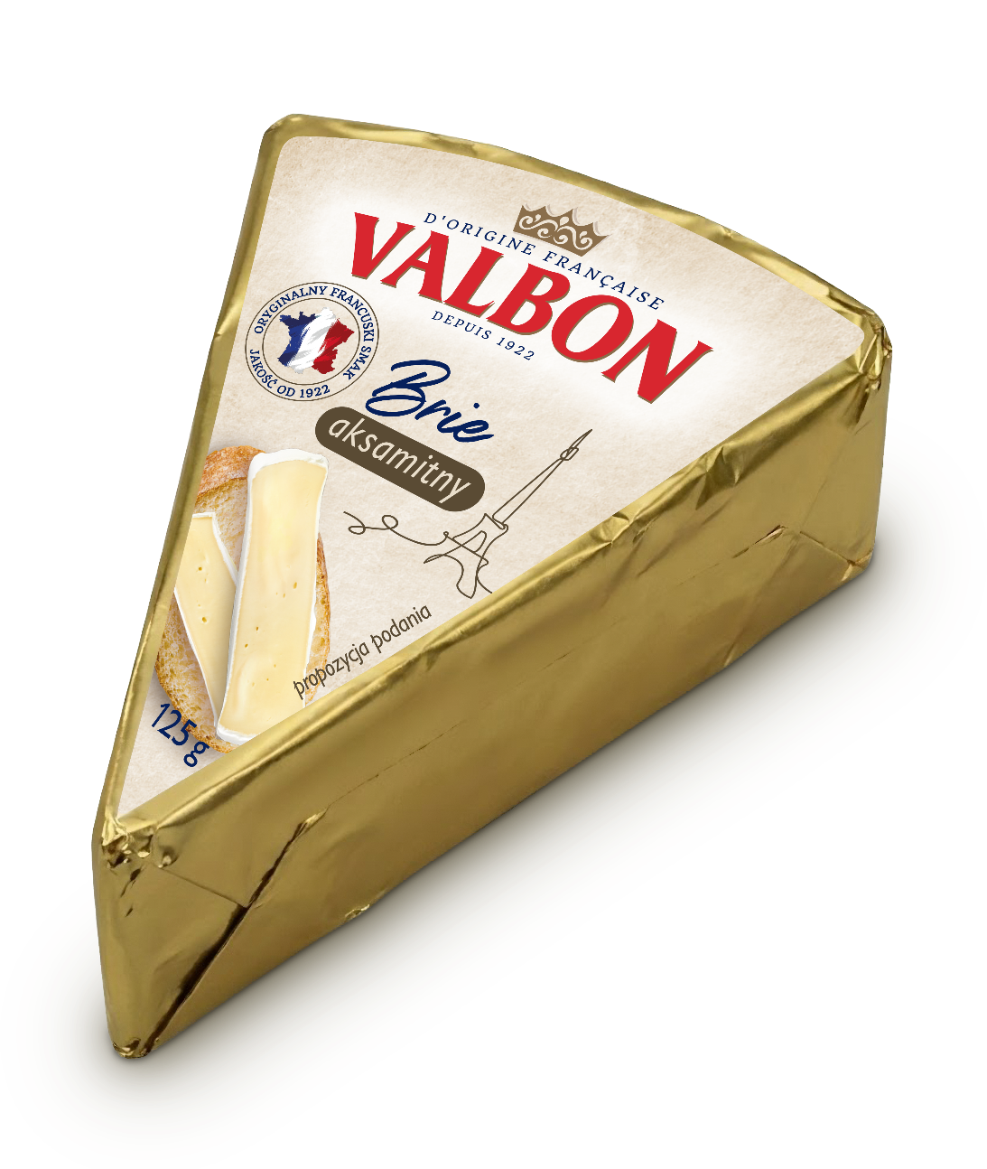 Ser Valbon Brie Aksamitny
